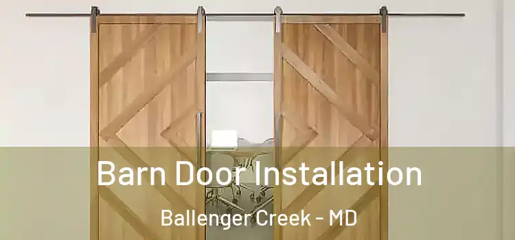  Barn Door Installation Ballenger Creek - MD