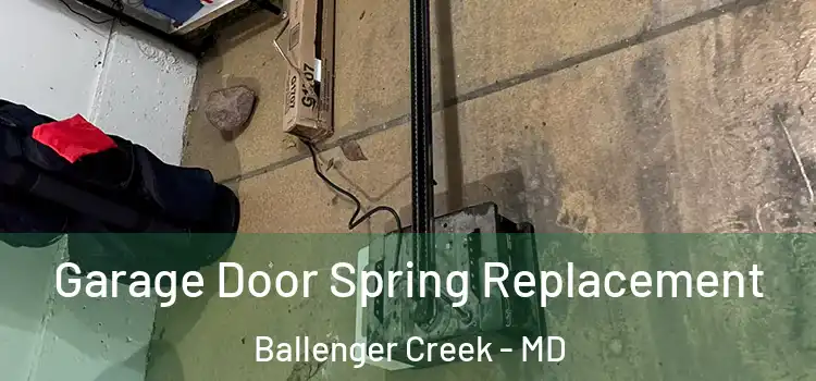  Garage Door Spring Replacement Ballenger Creek - MD