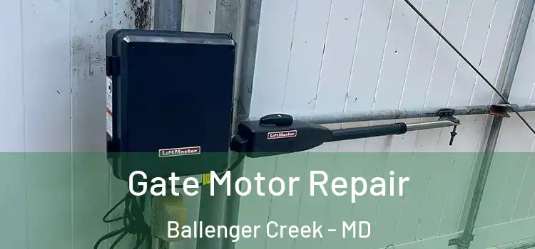 Gate Motor Repair Ballenger Creek - MD